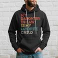 My Daughter Inlaw Is My Favorite Child Vintage Retro Father Hoodie Gifts for Him