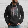 Native American Heritage Headdress Feathers Native American Hoodie Gifts for Him