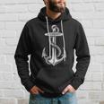 Nautical Anchor Classic Design Sailing Boating Hoodie Gifts for Him