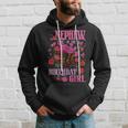 Nephew Of The Birthday Girl Cowgirl Boots Pink Matching Hoodie Gifts for Him