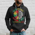 Never Apologize For Your Blackness Black History Junenth Black History Funny Gifts Hoodie Gifts for Him