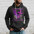 Never Underestimate A Fibro Warrior Fibromyalgia Awareness Hoodie Gifts for Him