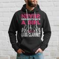 Never Underestimate A Girl With A Bass Clarinet Bass Funny Gifts Hoodie Gifts for Him