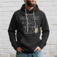 Never Underestimate A Girl With A CelloCello Gift Hoodie Gifts for Him