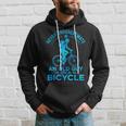 Never Underestimate An Old Guy On A Bicycle Nice Cycling Hoodie Gifts for Him
