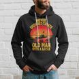 Never Underestimate An Old Man With A Kayak Quote Funny Hoodie Gifts for Him