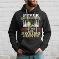 Never Underestimate An Old Man With Boxing Gloves Boxer Gift For Mens Hoodie Gifts for Him