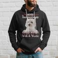 Never Underestimate An Old Woman With A Westie Old Woman Funny Gifts Hoodie Gifts for Him