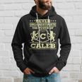 Never Underestimate Caleb Personalized Name Hoodie Gifts for Him