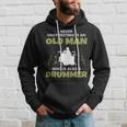 'Never Underestimate An Old Man Drummer' Music Hoodie Gifts for Him