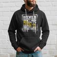 Never Underestimate Woman Courage And A Border Terrier Hoodie Gifts for Him
