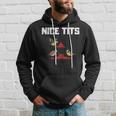 Nice Tits Funny Gift For Birder Birds Watching Enthusiast Gifts For Bird Lovers Funny Gifts Hoodie Gifts for Him
