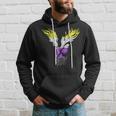 Nonbinary Flag Phoenix Bird Nonbinary Pride Genderqueer Lgbt Hoodie Gifts for Him