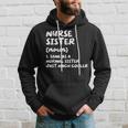 Nurse Sister Definition Funny Hoodie Gifts for Him