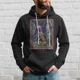 Occult Baba Yaga Russia Horror Gothic Grunge Satan Vintage Russia Hoodie Gifts for Him
