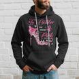 In October We Wear Pink Butterflies Breast Cancer Awareness Hoodie Gifts for Him