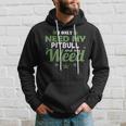 Only Need My Pitbull And My Weed Funny Marijuana Stoner Weed Funny Gifts Hoodie Gifts for Him