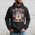 Ot Occupational Therapy Halloween Retro Ghost Ot Halloween Hoodie Gifts for Him