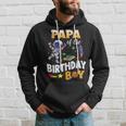 Papa Of The Birthday Boy Space Astronaut Birthday Family Hoodie Gifts for Him