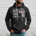 Part Time Warm Up Partner Full Time Dad Baseball Fathers Day Hoodie Gifts for Him