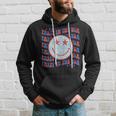 Party In The Usa Happy Face Leopard Pattern 4Th Of July Hoodie Gifts for Him