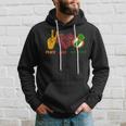 Peace Love Junenth Black History Pride African American Hoodie Gifts for Him
