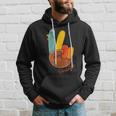 Peace Love Turkey Grateful Turkey Hand Sign Thanksgiving Hoodie Gifts for Him