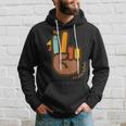 Peace Love Turkey Thankful Turkey Hand Sign Thanksgiving Hoodie Gifts for Him
