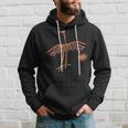 Petroglyph Crane And Sun Hoodie Gifts for Him