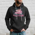 Pink Tree Christmas Merry And Bright Pink Truck Xmas Costume Hoodie Gifts for Him