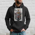 Playing Card King Riding A Road Motorcycle Hoodie Gifts for Him