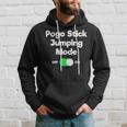Pogo Stick Jumper Jumping Mode Hoodie Gifts for Him