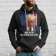 President Legend Trump 2024 -Shot Never Surrender Hoodie Gifts for Him