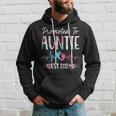 Promoted To Auntie Est 2024 Mothers Day First Time Mom Hoodie Gifts for Him