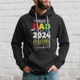 Proud Dad Of A Class Of 2024 5Th Grade Graduate Cute Heart Hoodie Gifts for Him