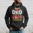 Proud Dad Of A Class Of 2024 Graduate Senior Men Family Hoodie Gifts for Him