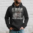 Proud Navy Fatherinlaw My Soninlaw Has Your Back Gift For Mens Hoodie Gifts for Him