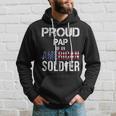 Proud Pap Of A Soldier Army Family Gift Veteran Day Hoodie Gifts for Him