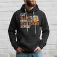 Reading Eat Sleep Read Books Repeat Book Lover Bookworm Reading Funny Designs Funny Gifts Hoodie Gifts for Him