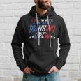Red White And Blue Drinking Crew Funny Usa 4Th Of July Party Hoodie Gifts for Him