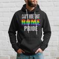 Retro 70S 80S Style Cant Hide That Rome Gay Pride Hoodie Gifts for Him