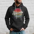 Retro Accoville Home State Cool 70S Style Sunset Hoodie Gifts for Him