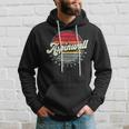 Retro Aspinwall Home State Cool 70S Style Sunset Hoodie Gifts for Him