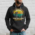 Retro Placerville California Big Foot Souvenir Hoodie Gifts for Him