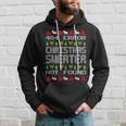Retro Programmer Coder Ugly Christmas 404 Error It Hoodie Gifts for Him