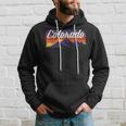 Retro Vintage Mountains Colorado Hoodie Gifts for Him