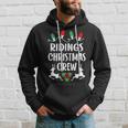 Ridings Name Gift Christmas Crew Ridings Hoodie Gifts for Him