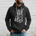 Rockabilly Upright Bass Player Rockabilly Singer Hoodie Gifts for Him