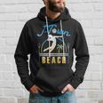 Sand Volleyball Sunset In J-Town Hoodie Gifts for Him