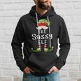 Sassy Elf Group Christmas Pajama Party Hoodie Gifts for Him
